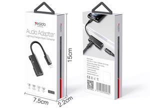 2 in <strong>1</strong> <strong>Audio</strong> <strong>Splitter</strong> to <strong>3</strong>.5Mm Aux <strong>Audio</strong> Headphone Earphone Jack Charger Cable <strong>Splitter</strong> Adapter for IP - Product Image 6