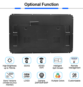 Pantalla LCD de 22 pulgadas para publicidad, Monitor de televisión con Wifi, Android, marco abierto, señalización Digital y pantalla - Product Image 3