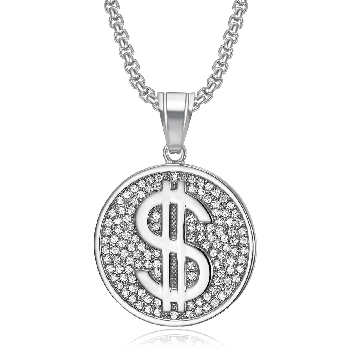 Silver Single Pendant Without Chain