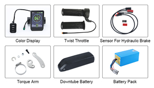 48V/52V 2000W Ebike chuyển đổi <span class=keywords><strong>Kit</strong></span> mtx39 rim 2000W Điện Hub động cơ xe đạp <span class=keywords><strong>Kit</strong></span> bánh sau với màn hình LCD hiển thị - Product Image 6