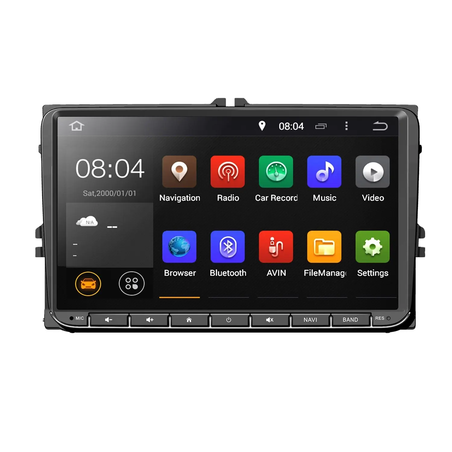 Radio de coche 2023 costo mini camión portátil 2 Din 9 pulgadas sistema Android Radio de coche REPRODUCTOR DE DVD de coche