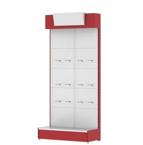 Banco di mostra dello strumento dell'hardware di stampa di pubblicità del bordo su un lato forte su ordinazione, scaffale di esposizione delle parti dell'utensile elettrico del metallo - Product Image 2