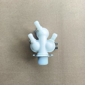 Yüksek kaliteli 220-240V çamaşır makinesi hortumları ticari çamaşır makinesi parçaları elektrik Solenoid vana 3 yollu su giriş - Product Image 2