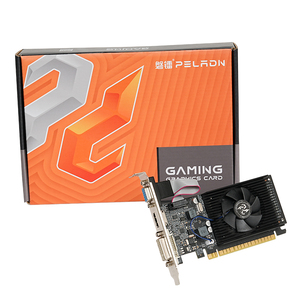 GPU Geforce GT210 1GB GDDR3 PCビデオカードGT210 64ビットシングルファングラフィックスカードTarjeta Grafica - Product Image 1