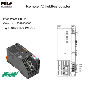 Weidmuller 2659680000 interfaccia Modbus remoto del modulo digitale Ethernet industriale I/O con ingresso digitale e uscita analogica - Product Image 6