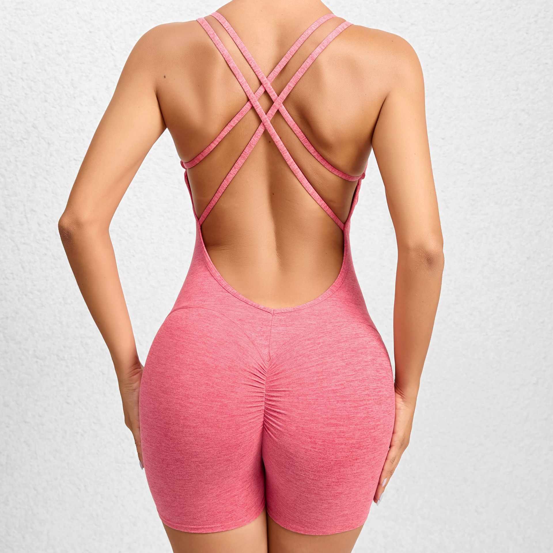 short jumpsuit Pink