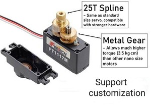 6V 3.5kg Analog Servo FT1117M with Position Feedback for Smart Robot/<strong>development</strong> <strong>Program</strong> for LEGO/educational Toys for Kids - Product Image 3