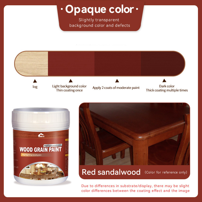 Sándalo rojo cubre color sólido-8L10kg 100/pincel