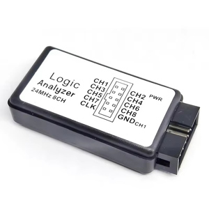 ロジックアナライザーUSB 24M 8CHマイクロコントローラーARM FPGAデバッグツール24MHz 16MHz 12MHz 8MHz 4MHz 2MHz 8チャンネル - Product Image 3
