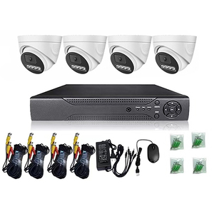 4CH/8CH 2MP 5MP 1080P HD AHD XVR kiti CMOS sensör geniş açı fonksiyonu kızılötesi gece görüş kamera açık yarım küre CCTV - Product Image 2