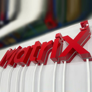 Free Design Custom Outdoor 3D Acrylic Letter Sign LED Lighting Sign Store Sign Apartment Building Park Logo - Product Image 3