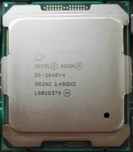 100% test Intel Xeon E5 2640v4 işlemci 16 çekirdek 90W LGA 2011-3 soket işlemci E5 2640v4 CPU - Product Image 2
