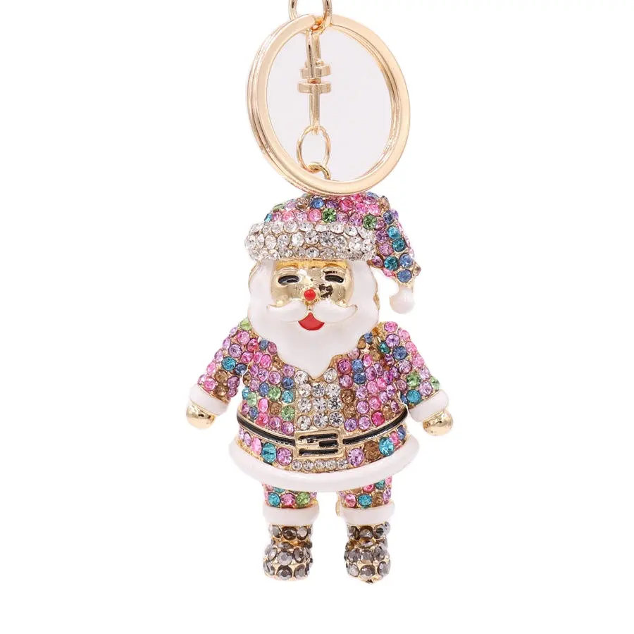 Custom USA Souvenirs Christmas Ornament custom shape make keychain Kering Dome Key Chain