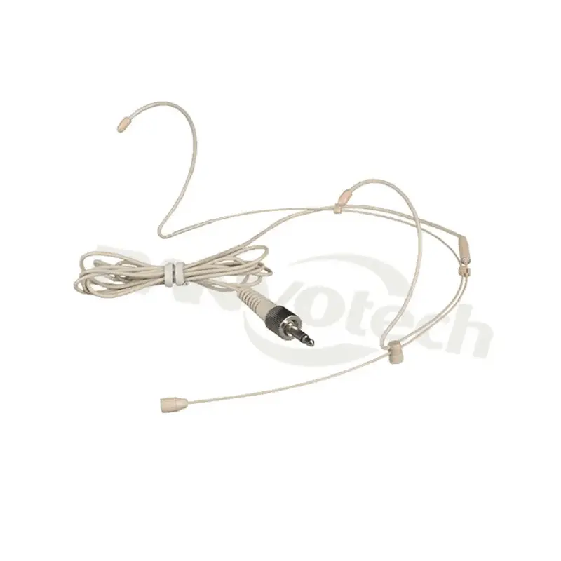 Panvotech Hidden Mini Wired Conference Teaching Auriculares Micrófono para transmisor inalámbrico Bodypack