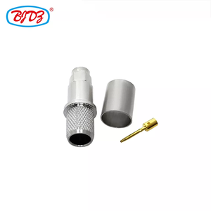 Factory <strong>RP</strong> Reverse Polarity <strong>SMA</strong> Male <strong>Plug</strong> Crimp for LMR400 RG213 RG214 RG8 7DFB 8DFB RF-7 H1000 Cable RF Coax Coaxial Connector - Product Image 6