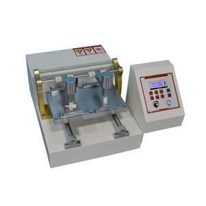 Kumaş sürtünme renk haslığı test deri 2 kafa JIS sürtünme test cihazı ıslak ve kuru sürtünme test makinesi - Product Image 4
