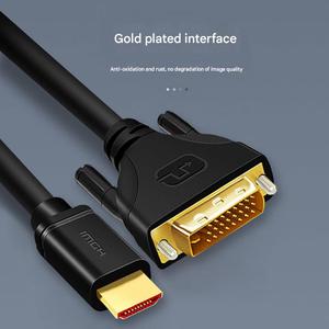 Factory Stock 1.5 Meter for <strong>HDMI</strong> to DVI High-Definition <strong>Cable</strong> with 4K Chip Conversion Power Supply Adapter - Product Image 3