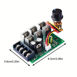 Hoch leistungs 2000W <span class=keywords><strong>PWM</strong></span> DC Motor regler DC 9-55V 40A Leitungs drehzahl regler Elektronische Module und Kits