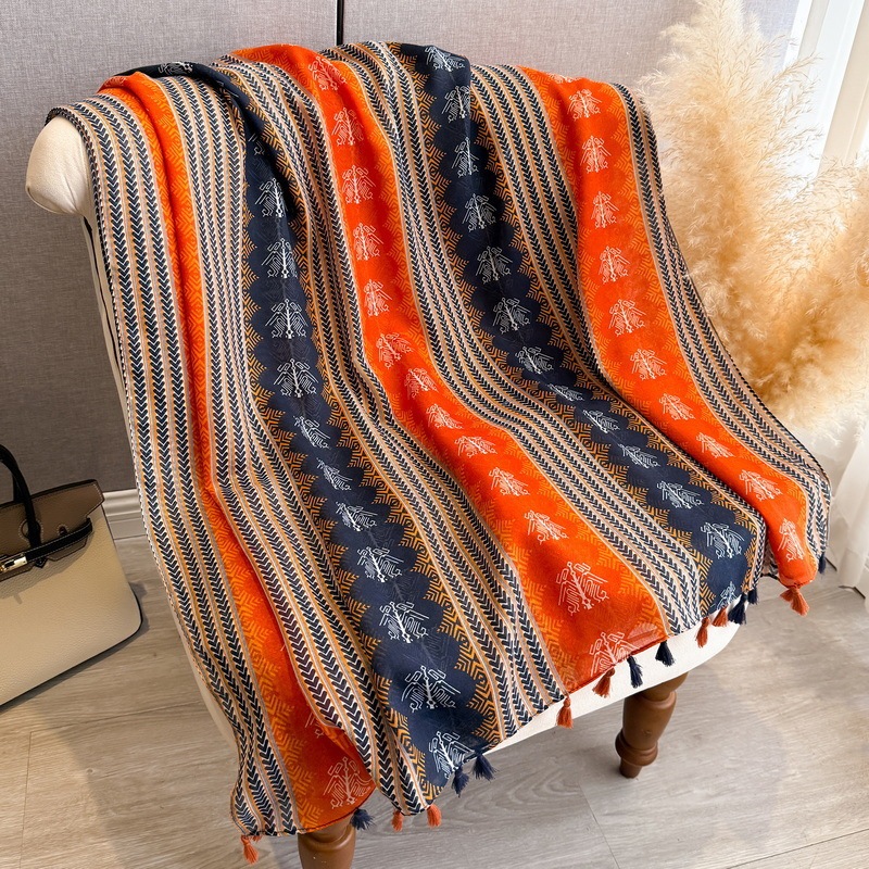 Qm000458 orange chaud géométrique 1