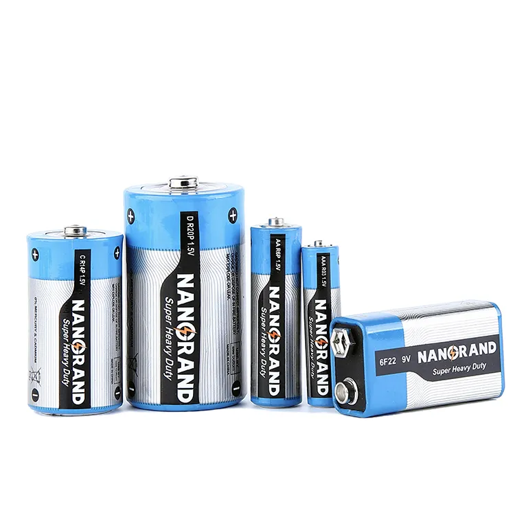 Batería de carbono y Zinc para relojes, pila Extra resistente de Pvc, Um-3, Um3, Aa, r6p, Battery-r6, n. ° 5, 1,5 v