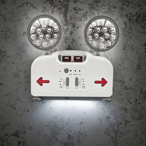 Đèn LED khẩn cấp 8 giờ 10W với 2 đèn thoát hiểm di động 5W tích hợp pin Lithium 3.7V - Product Image 2