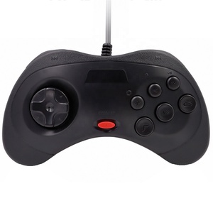 Schwarz Weiß USB Wired Gamepad Joystick für Sega Saturn Game Controller für Windows PC MAC Linux Raspberry Pi 3 Sega Controller - Product Image 2