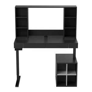 Tavolo per Computer durevole regolabile multifunzione usato in piedi tavolo per Computer regolabile in altezza scrivania per Computer con libreria - Product Image 4