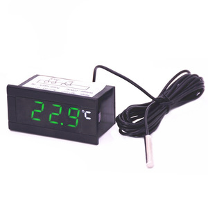 Termostato de controlador de temperatura digital de 220V con sensor de pantalla LED para instrumentos de temperatura - Product Image 1