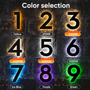 Señal de letra 3D de reproducción de color alto y reproducción de color verdadero - Product Image 6