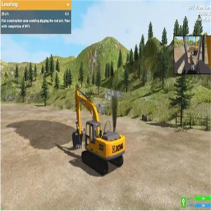 Excavator Simulator Engineering Machinery Teaching Practice 1: 1 VR Excavator <strong>Simulation</strong> - Product Image 6