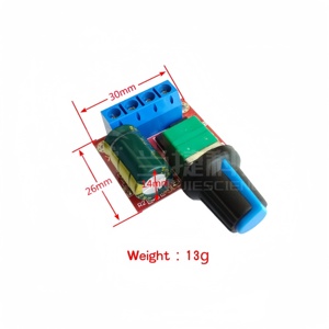 PWM DC regolatore motore 5V-35V velocità interruttore di controllo 5A funzione LED Dimmer - Product Image 5