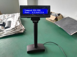 LCD210A 2 линии многоязычный дисплей клиента 40 символов ЖК-дисплей для розничного магазина - Product Image 6