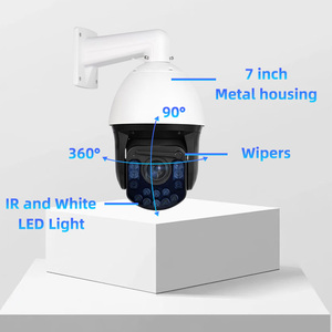 Cámara térmica de visión nocturna IP66 a prueba de agua 4K Sistema de hogar inteligente para exteriores con detección de movimiento para solución de seguridad de fábrica - Product Image 2