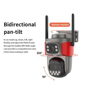 Cámara IP de casa inteligente intercomunicador bidireccional WiFi 4G con detección de humo y resolución HD de 4MP de fábrica con resolución de 2 vías - Product Image 5