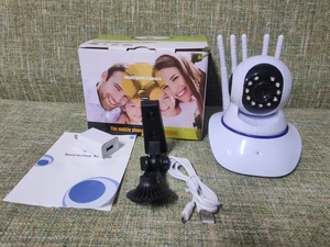 Cámara inalámbrica IP de seguridad para el hogar, minicámara IP de 1080P con WiFi, grabación de Audio bidireccional, 360 grados, Monitor de bebé HD - Product Image 3