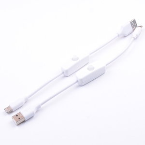 USB tipo C interruttore di alimentazione cavo PVC/intrecciato schermatura TPE Raspberry Pi stampante Computer Tablet lettore di codici a barre multiuso - Product Image 5