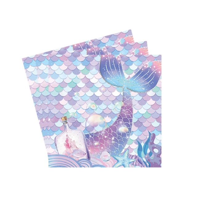 Serviette violette 20 pièces