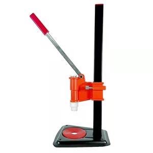 Botol parfum semi-otomatis Nozzle mesin Capping Manual menekan pompa Sprayer logam alat segel Inti gigi untuk Kimia