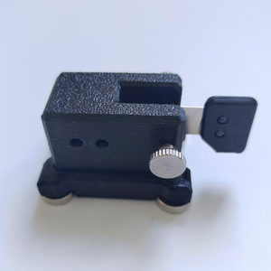 Ch-5030 de código Morse CW, paleta única portátil, Base de llave automática, fuerte absorción magnética, precio de caja del paquete