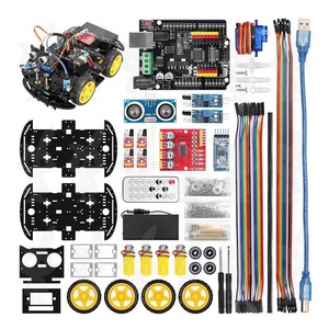 Adatto per arduino unos scheda di sviluppo kit robot per auto intelligente controllo del telefono cellulare