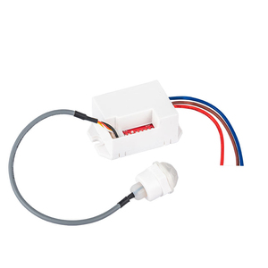 Mini interruptor de sensor de movimiento PIR, sensor automático infrarrojo para luz y lámpara, modelo
