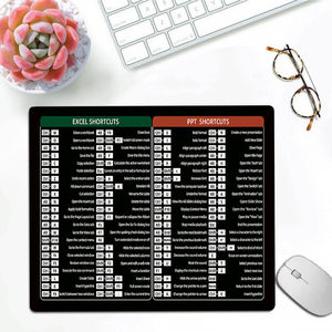 Microsoft Keyboard pad scorciatoia excel tappetino mouse con tasto scorciatoia