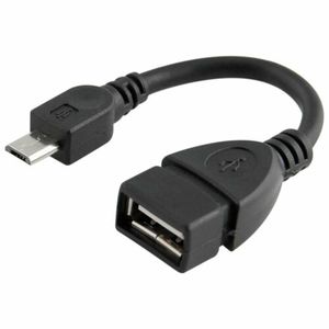 OTG adattatore 3A ricarica rapida Micro USB USB femmina cavo Host per Android Tablet PC Smartphone-treccia stampante auricolare compatibile - Product Image 2