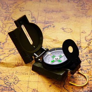 Kompas Survei Biologi profesional, dengan casing pelindung logam kompas magnetik - Product Image 2