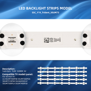 50インチ用A12X SSC_Y19_Trident_50UM73_REV00_180705 LEDTVバックライトHC500DQN-VCXR1-A14X VCXR2 VCXR VKXR2-A11X VCXL1-A14X VKXR - Product Image 6