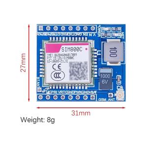 SIM800C <strong>GSM</strong> GPRS <strong>Module</strong> 5V/3.3V TTL Development Board With BT And TTS For STM32 C51 - Product Image 3