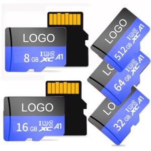 Logotipo personalizado Tarjeta de memoria SD de 64Gb TF Capacidad total 16Gb 32Gb 256Gb Clase 10 U3 A1 Micro Memoria 512Gb USB Flash DVR Tablet PC - Product Image 1
