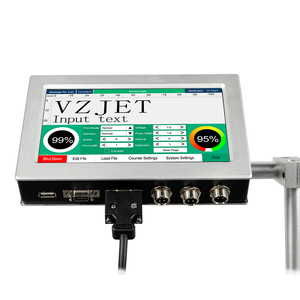VZJET новая модель онлайн Qr-кода печати струйный кодовый принтер кодовая печать машина для маркировки кода на деревянной металлической пластиковой коробке - Product Image 6