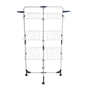 Rifornimento in fabbrica tradizionale da 25M a 3 livelli stendini per vestiti pieghevoli per biancheria mobile <span class=keywords><strong>Airer</strong></span> appendiabiti - Product Image 1