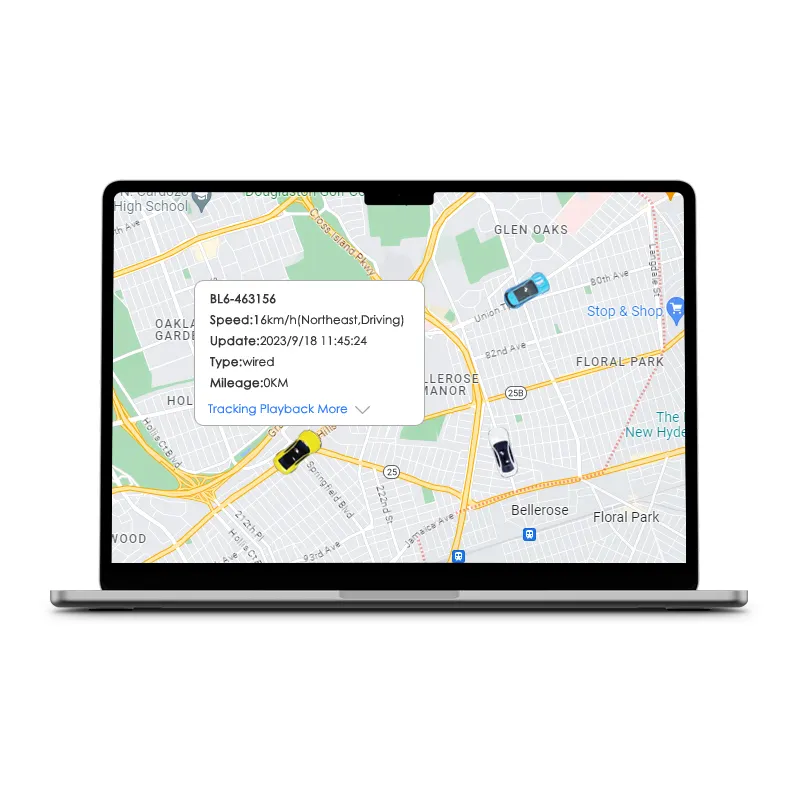 Technologie avancée professionnelle Android ios WEB Système de suivi des véhicules GPS utilisant GPS GSM et Google Map